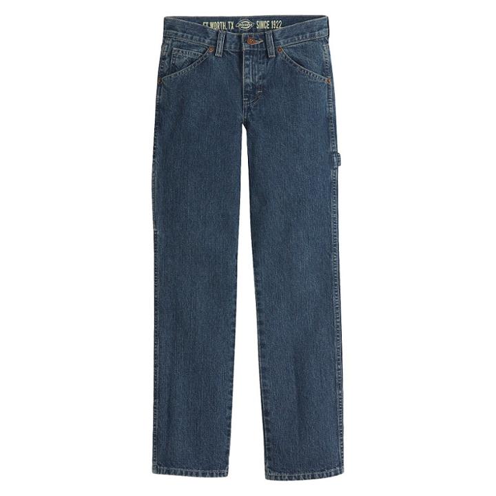 Dickies Boys' Denim Carpenter Jean - Denim