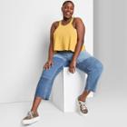 Women's Plus Size Thermal Swing Tank Top - Wild Fable Yellow