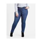 Levi's Women's Plus Size 711 Skinny Jeans - Marine Overboard