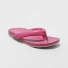 Women's Jewel Padded Flip Flop Sandals - Universal Thread Pink