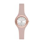 Women's Rubber Unibody Strap Watch - A New Day Rose Gold/blush
