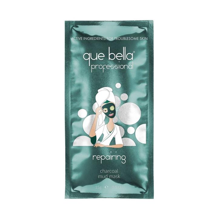 Que Bella Professional Charcoal Mud Face Mask - 0.5oz, Women's