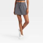 Women's Move Stretch Woven Skorts 16 - All In Motion Dark Gray