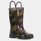 Western Chief Toddler Boys' Western Rain Jerrick Light-up Rain Boots - Camouflage