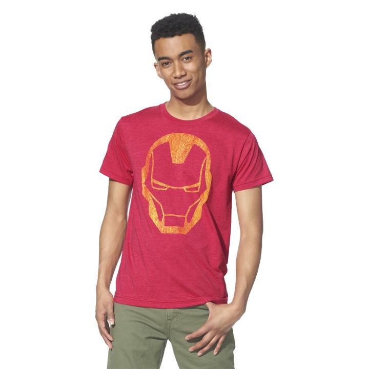 License Men's Ironman T-shirt - Red