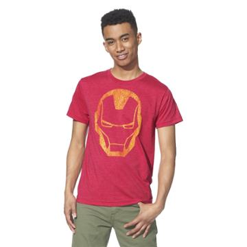 License Men's Ironman T-shirt - Red