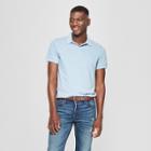 Target Men's Short Sleeve Slim Fit Loring Polo Shirt - Goodfellow & Co Windstorm Blue