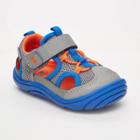 Baby Boys' Surprize By Stride Rite Erin Sneakers - Gray 3, Toddler Boy's, Gray Orange Blue
