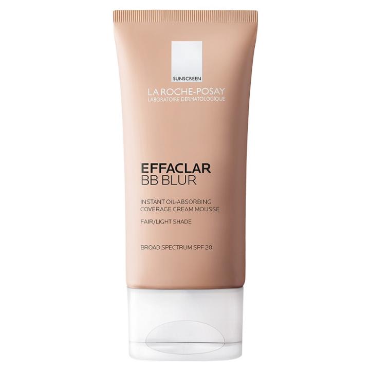 La Roche Posay Effaclar Bb Blur Fair Or Light Oil Absorbing Face Cream With Sunscreen -
