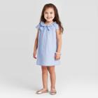 Toddler Girls' Gauze Easter Dress - Just One You Made By Carter's Blue 2t, Toddler Girl's
