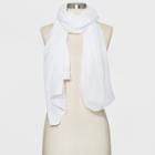 Women's Woven Light Weight Oblong - A New Day White