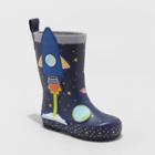Toddler Boys' Hudson Rain Boots - Cat & Jack Navy