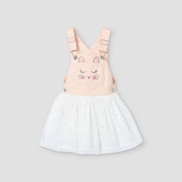 Oshkosh B'gosh Toddler Girls' 'bunny' Tulle Dress - Pink