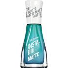 Sally Hansen Insta Dri Matte Metallics 012 Smoldering Teal - 0.31 Fl Oz, Smouldering Teal