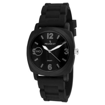 Peugeot Watches Peugeot Linq Bluetooth Sports Smart Watch - Black, Men's,