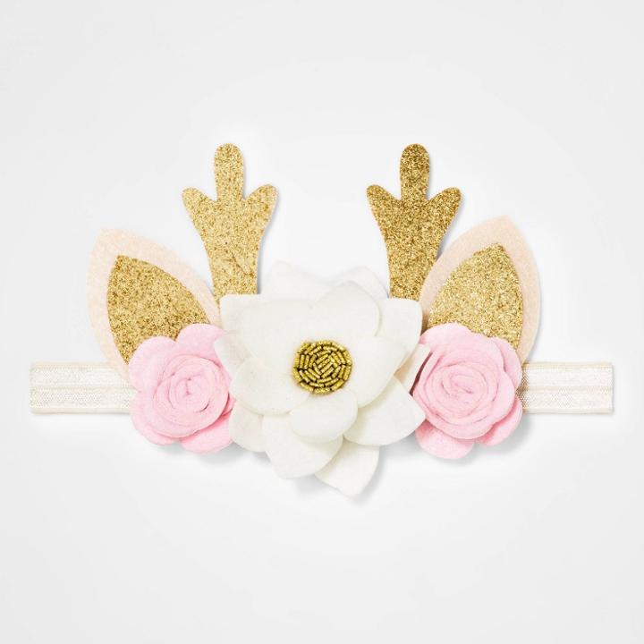 Baby Girls' Reindeer Doe Headwrap - Cat & Jack , Girl's,