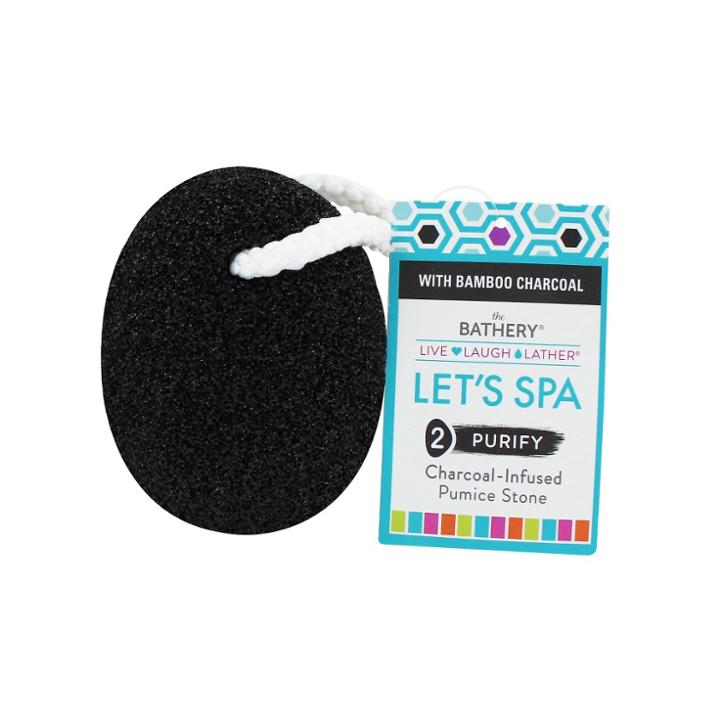 The Bathery Charcoal - Infused Pumice