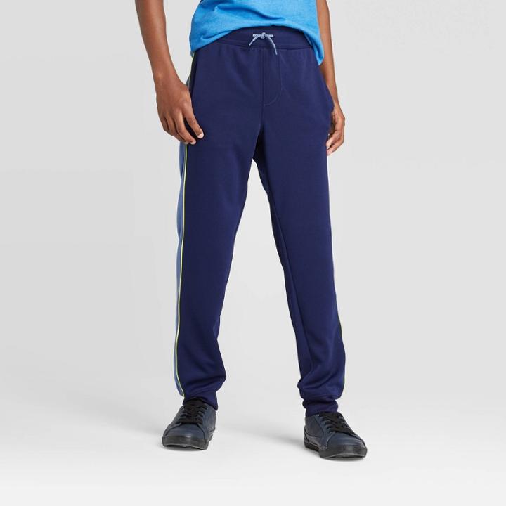 Boys' Jogger Pants - Cat & Jack Navy Xs, Boy's, Blue