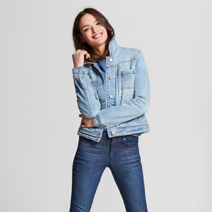 Women's Denim Jacket - Universal Thread Blue