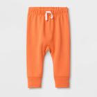 Baby Harem Jogger Pants - Cat & Jack Coral Newborn, Kids Unisex, Orange