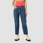 Denizen From Levi's Women's Ultra-high Rise Straight Cropped Jeans - Venice Beach Breeze