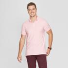 Men's Slim Fit Short Sleeve Loring Polo Shirt - Goodfellow & Co Pink Dust