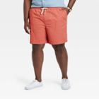 Men's Big & Tall 8 Pull-on Shorts - Goodfellow & Co Red