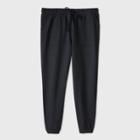 Women's Plus Size Leisure Ankle Length Pants - Ava & Viv Black X
