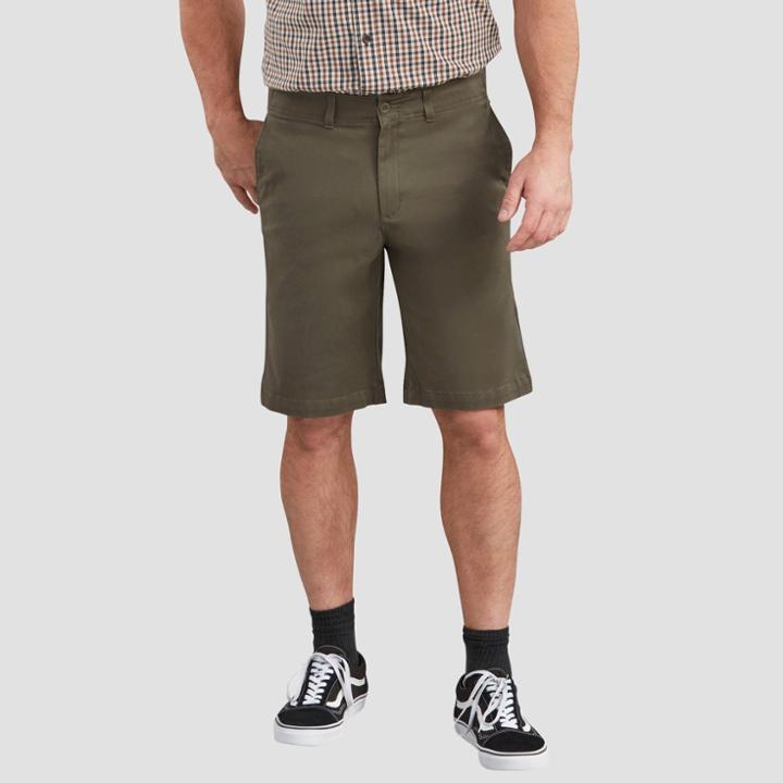 Dickies Men's 11 Chino Shorts - Moss (green)