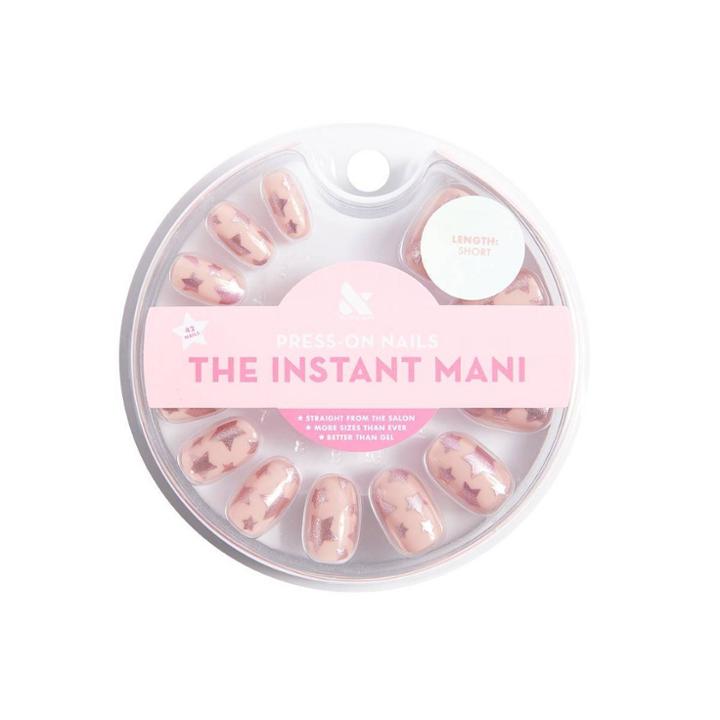 Olive & June Press On Fake Nails - Short Round Sundance Super