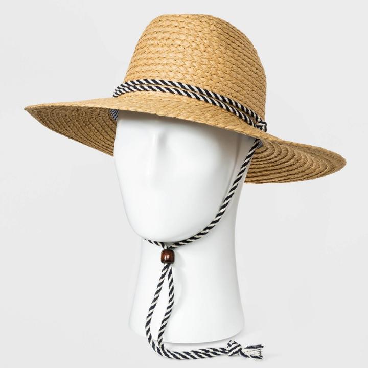 Men's Paper Straw Lifeguard Hat - Goodfellow & Co Brown M/l, Men's, Size: