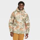Men's Softshell Sherpa Jacket - All In Motion Stone Print