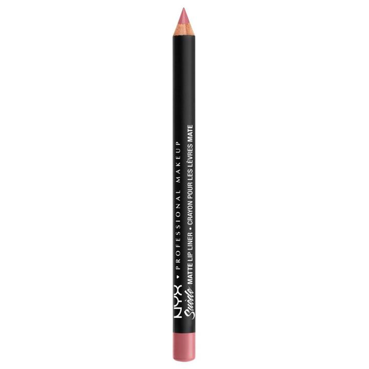 Nyx Professional Makeup Suede Matte Velvet Smooth Lip Liner - Vegan Formula - Tea & Cookies