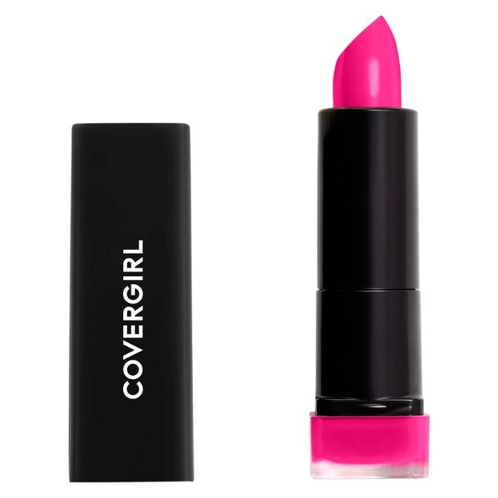 Covergirl Exhibitionist Lipstick Demi-matte 445 Just Sayin - 0.12oz, Deep Red
