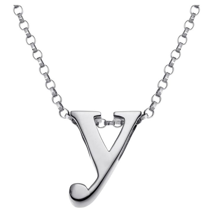 Distributed By Target Women's Sterling Silver 'y' Initial Charm Pendant -