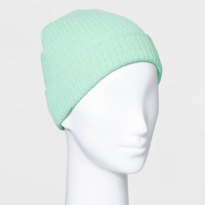 Women's Knit Beanie - Wild Fable Green