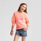 Girls' Star Leisure Pullover - Cat & Jack Coral