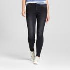 Women's Mid-rise Skinny Jeans - Universal Thread Black