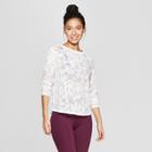 Target Women's Female Activewear Sweatshirt Joylab White