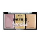 Nyx Professional Makeup Love You So Mochi Highlighting Palette Lit Life - 0.57oz, Warm Tones