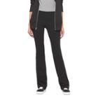 Women's Foldover Waist Bootcut Yoga Pants - Mossimo Supply Co. Black