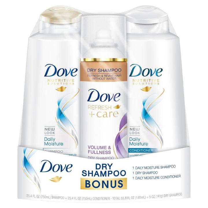 Dove Beauty Dove Dry Shampoo Bonus