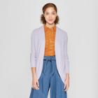 Women's Cocoon Cardigan - A New Day Lavender (purple)