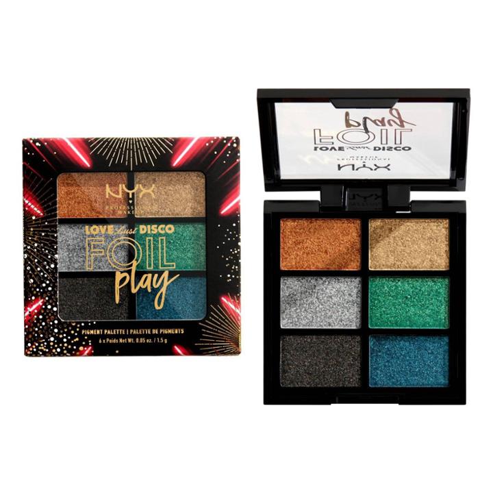 Nyx Professional Makeup Love Lust Disco Foil Play Cream Palette -
