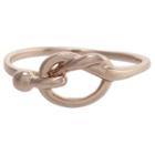 Distributed By Target Women's Rose Gold Over Sterling Silver Love Knot Ring -