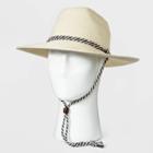 Men's Straw Lifeguard Hat - Goodfellow & Co Natural White M/l, Men's, Size: