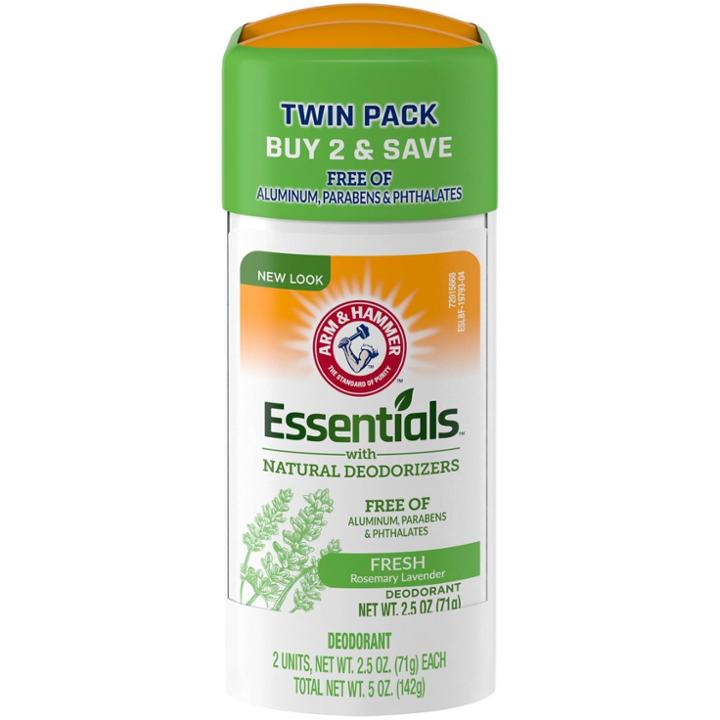 Arm & Hammer Essentials Fresh Antiperspirants And Deodorants