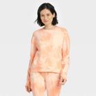 Women's Tie-dye Pullover Sweatshirt - All In Motion Peach