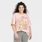Women's The Muppets Plus Size Short Sleeve Graphic T-shirt - Pink