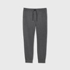 Men's Sweater Fleece Jogger Pants - Goodfellow & Co Dark Heather